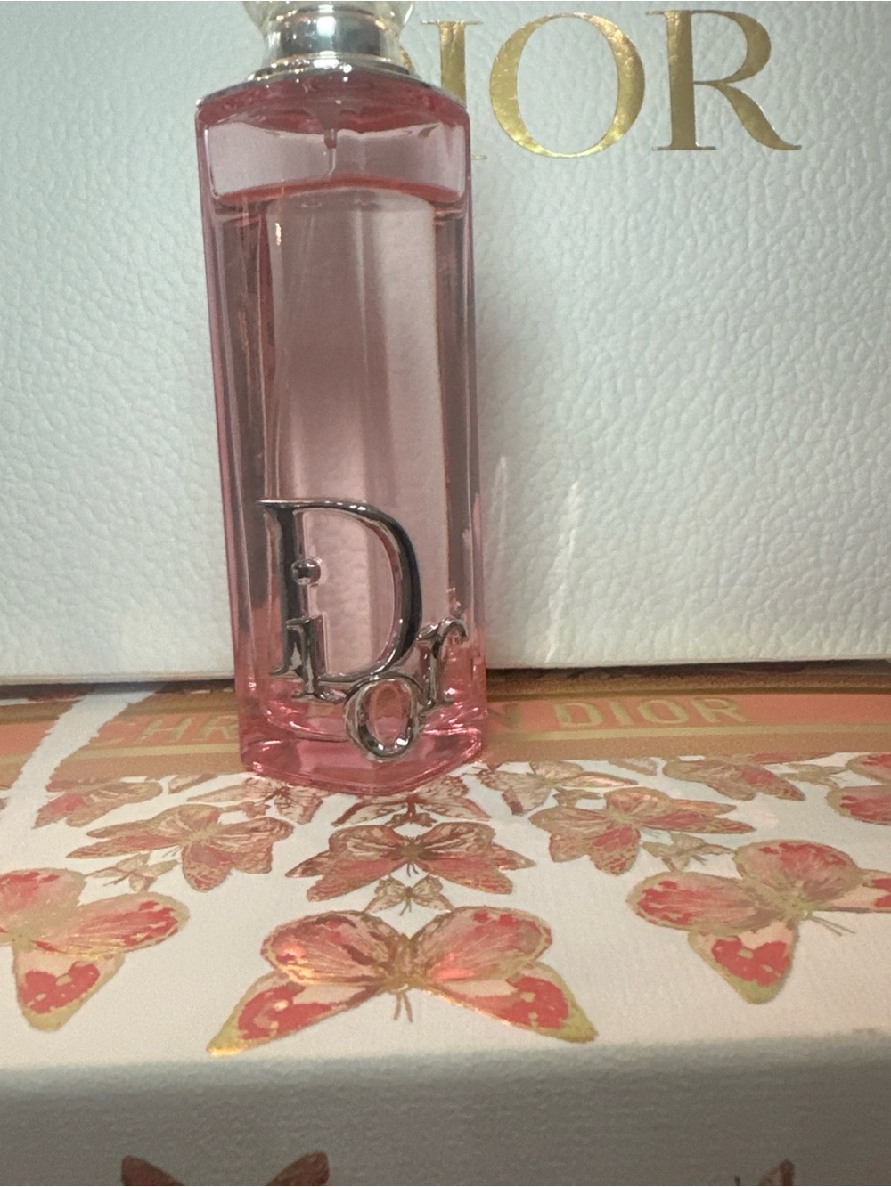 Dior addict rose parfum. 1.7 oz. Slightly used. Sells for 124.00 selling 60.00